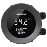 COUGAR Poseidon Vistek 240, ARGB, sort AIO-vandkøler – produktdetalje