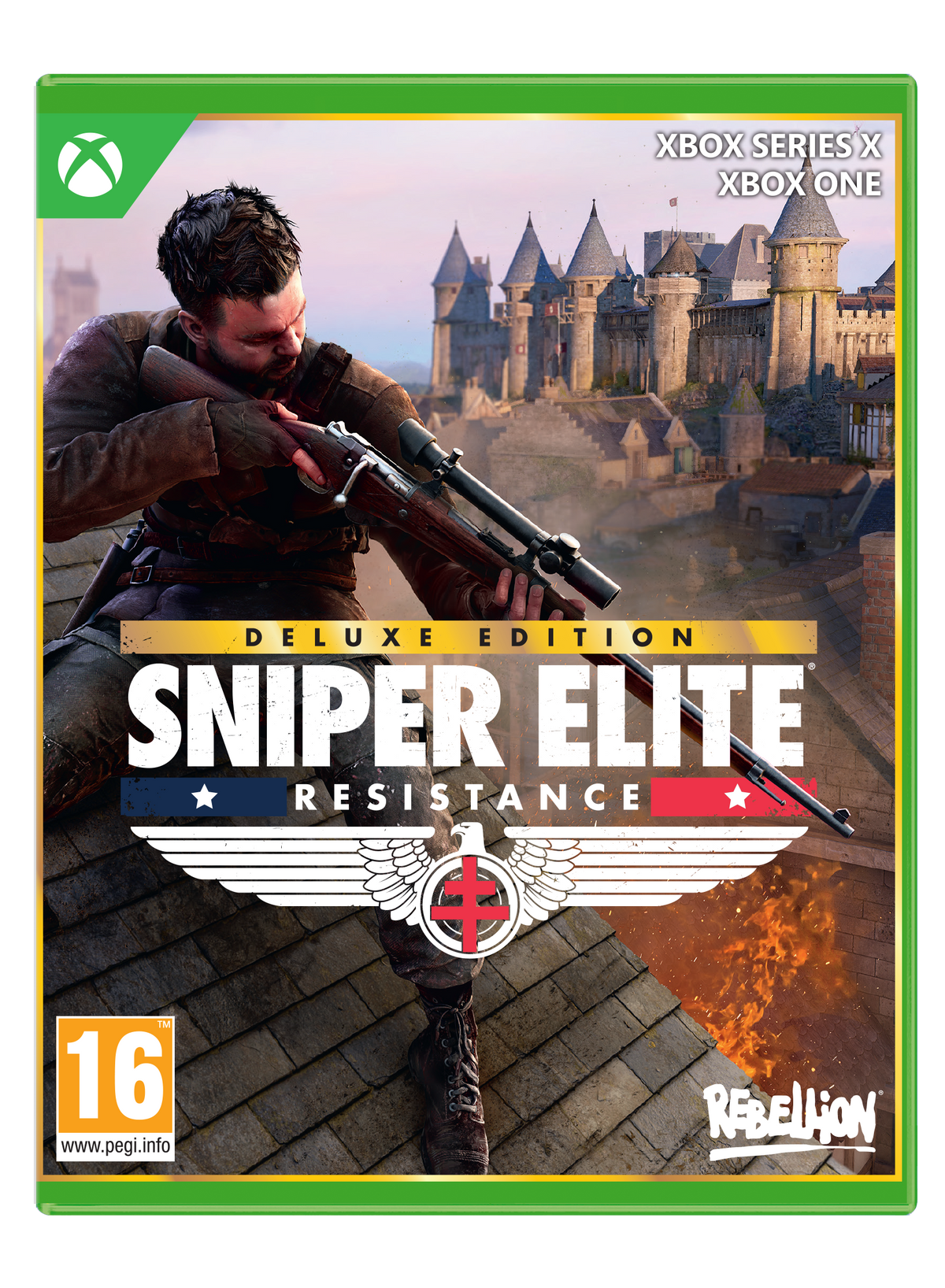 Sniper Elite Resistance (Deluxe Edition) – Xbox One / Xbox Series X – spilomslag