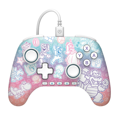 PowerA Advantage Wired Switch 2 Mushroom Kingdom – Controller forfra