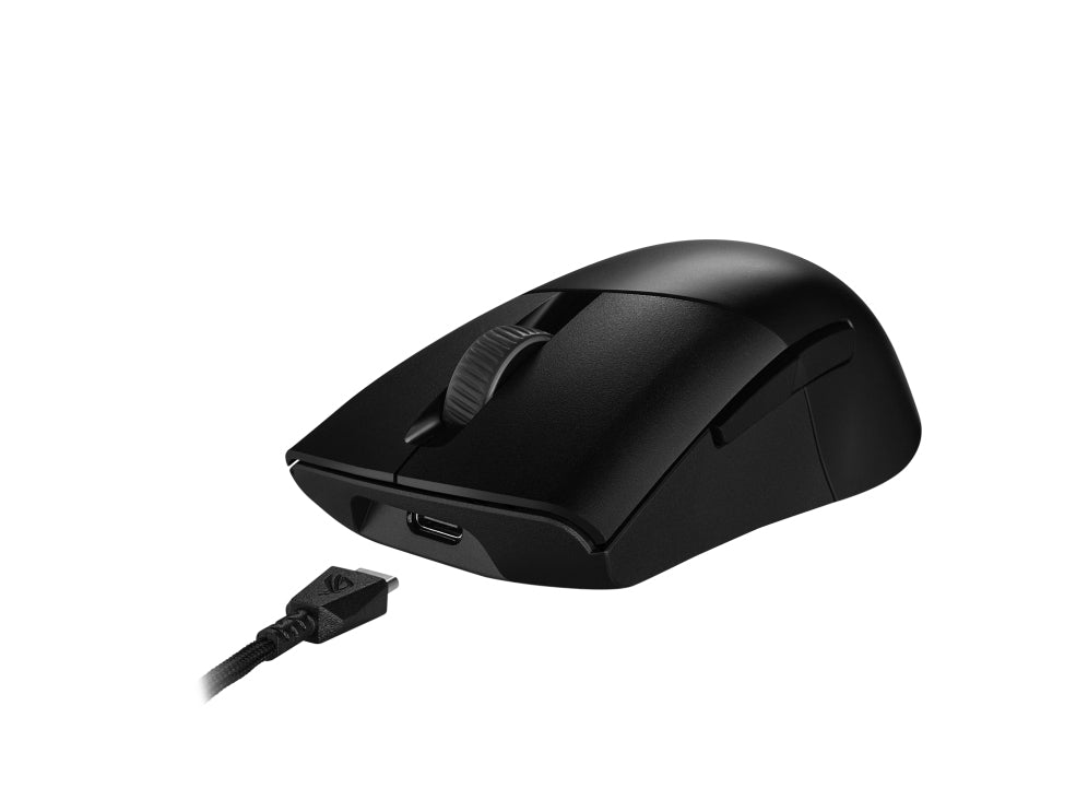 ASUS ROG KERIS Trådlös AimPoint Svart Spelmus