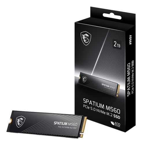 MSI SPATIUM M560 2 TB SSD - M.2 PCIe 5.0 NVMe - visning 5