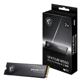 MSI SPATIUM M560 2 TB SSD - M.2 PCIe 5.0 NVMe - visning 5