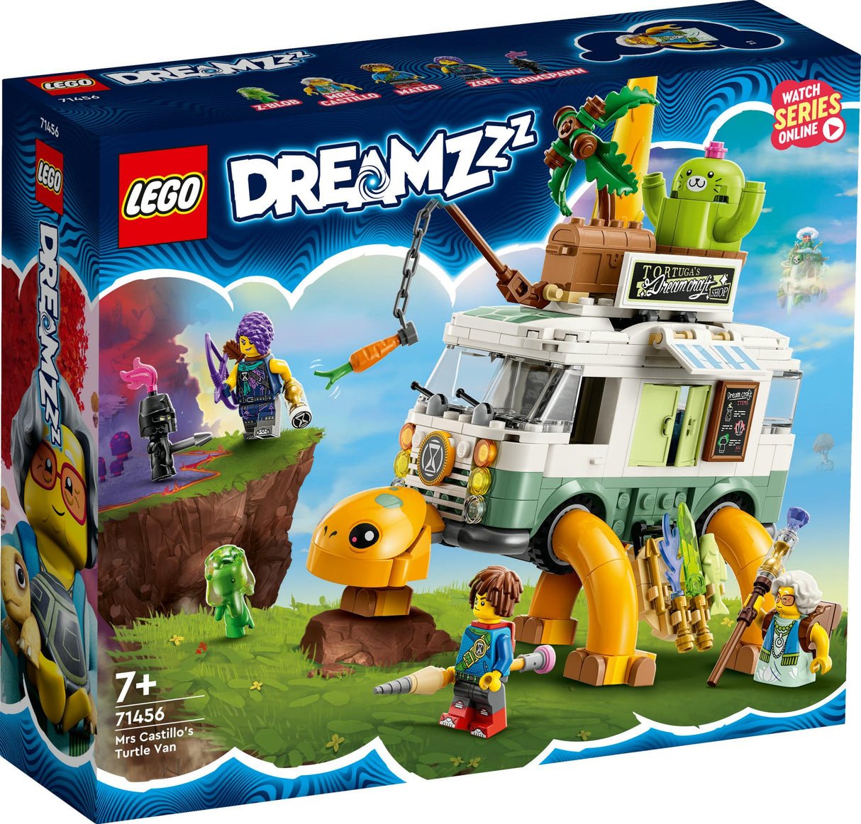LEGO 71456 DREAMZzz Mrs. Castillo's Turtle Bus LEGO