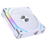 Lian Li UNI FAN SL V2 120 RGB PWM-fläkt - Vit - 120 mm