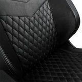 Noblechairs EPIC Äkta Läder Svart/Svart
