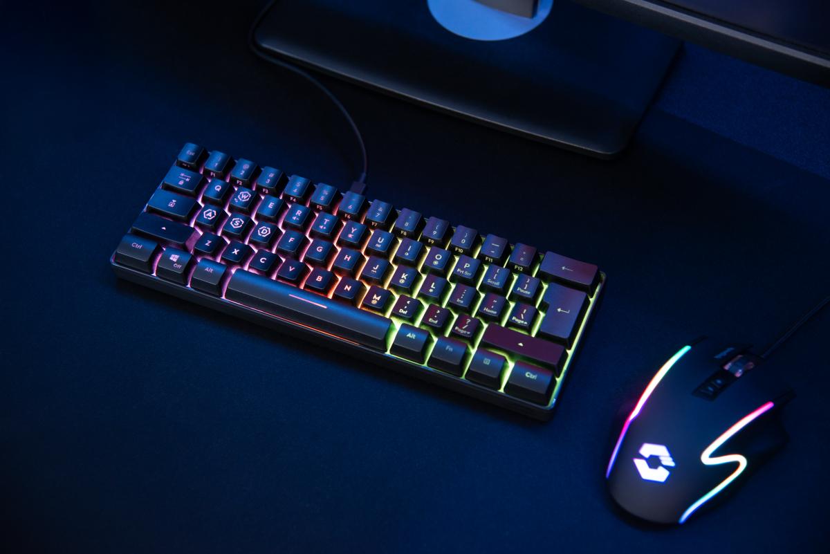 Speedlink - LETOS RGB 60% Gaming Keyboard - US Layout - Black Speedlink