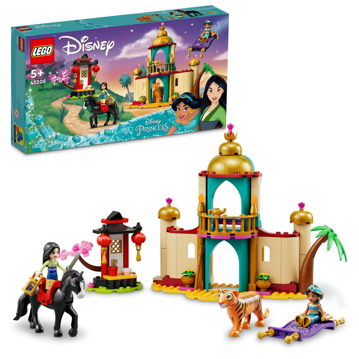 LEGO Disney Jasmine Och Mulans äventyr 43208