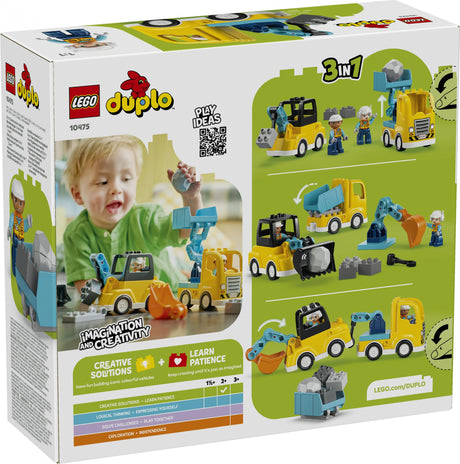 LEGO - DUPLO Town - 3 in 1 Construction Vehicles (10475) LEGO