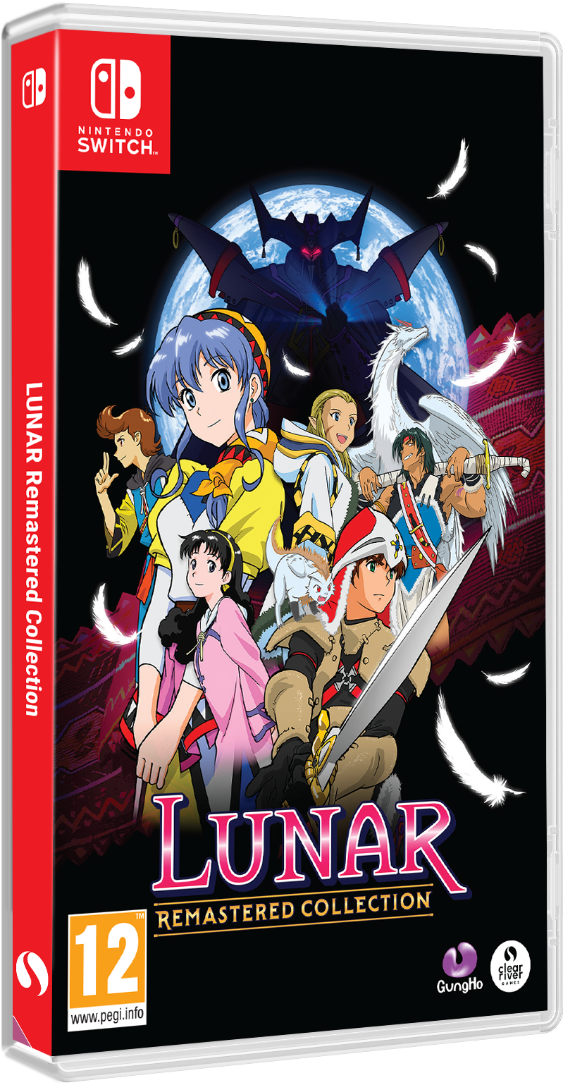 LUNAR Remastered Collection – det medfølgende fysiske Switch-spil