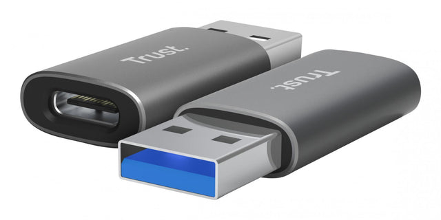 TRUST CALYX USB-A TO USB-C ADAPTER 2PACK TRUST