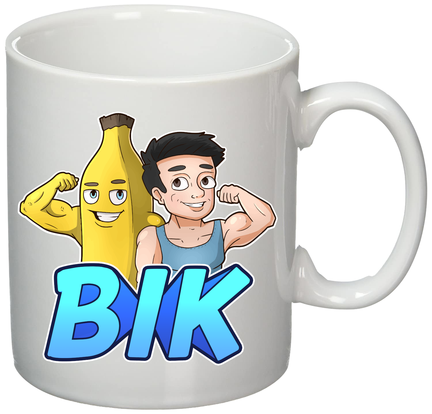 Maxsa & BIK Logo Cup