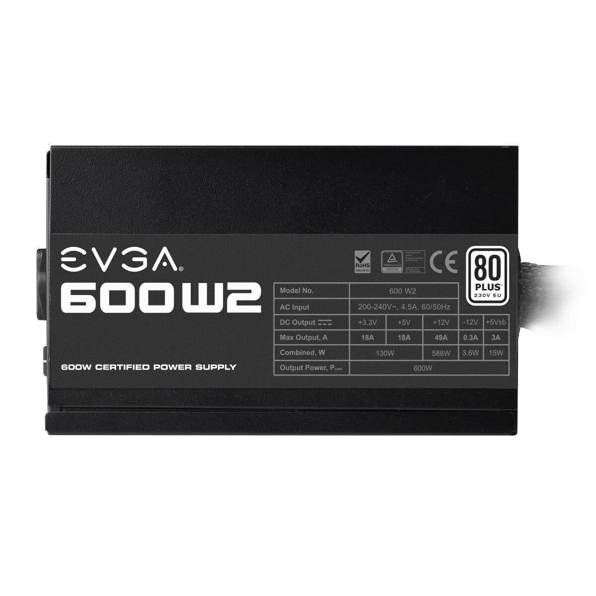 EVGA W2 600W 80+ Vit