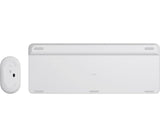 LOGITECH Slim Wireless Keyboard and Mouse Combo MK470 - OFFWHITE - NORDIC Logitech