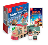 Maxx Tech Tracks Winter Wonderland Kit Nintendo Switch – Sæt med tog, figurer og spilæske
