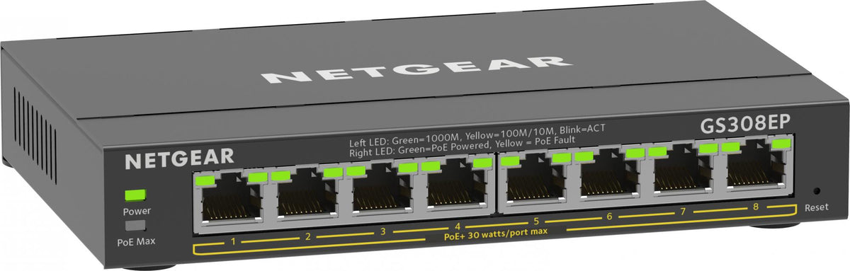 Netgear 8PT GE PLUS SWCH W/ POE+ Netgear International Limited