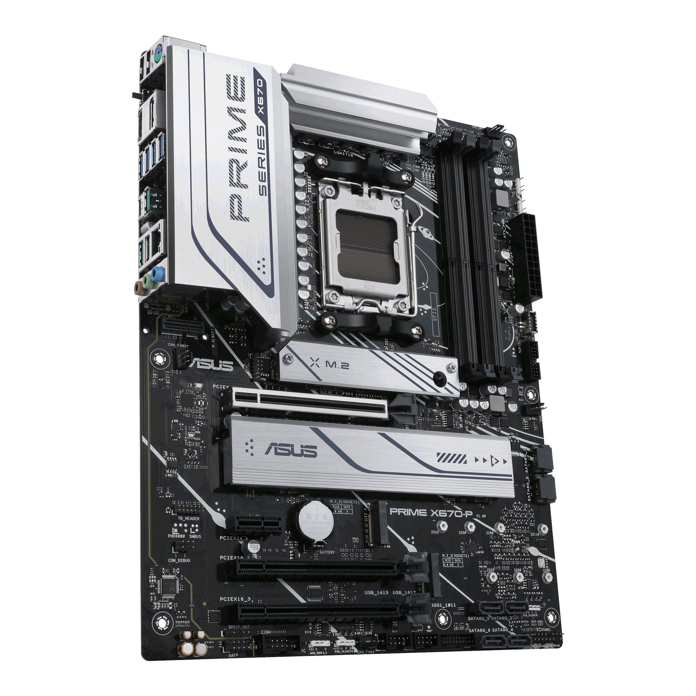 ASUS PRIME X670-P, Moderkort - AM5