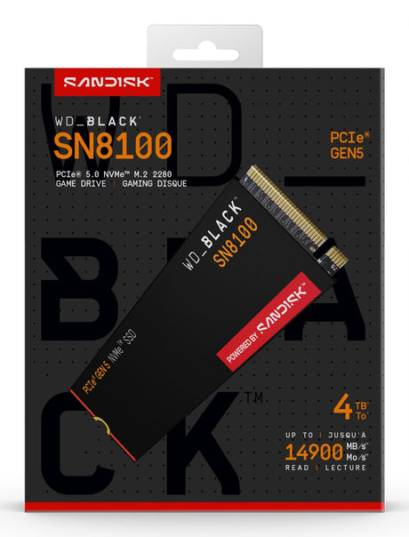 WD Black SN8100 4TB SSD M.2 2280 SanDisk