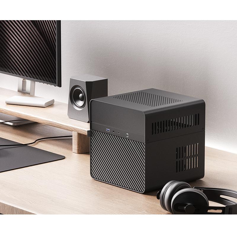 Jonsbo N2 Mini-ITX, Svart