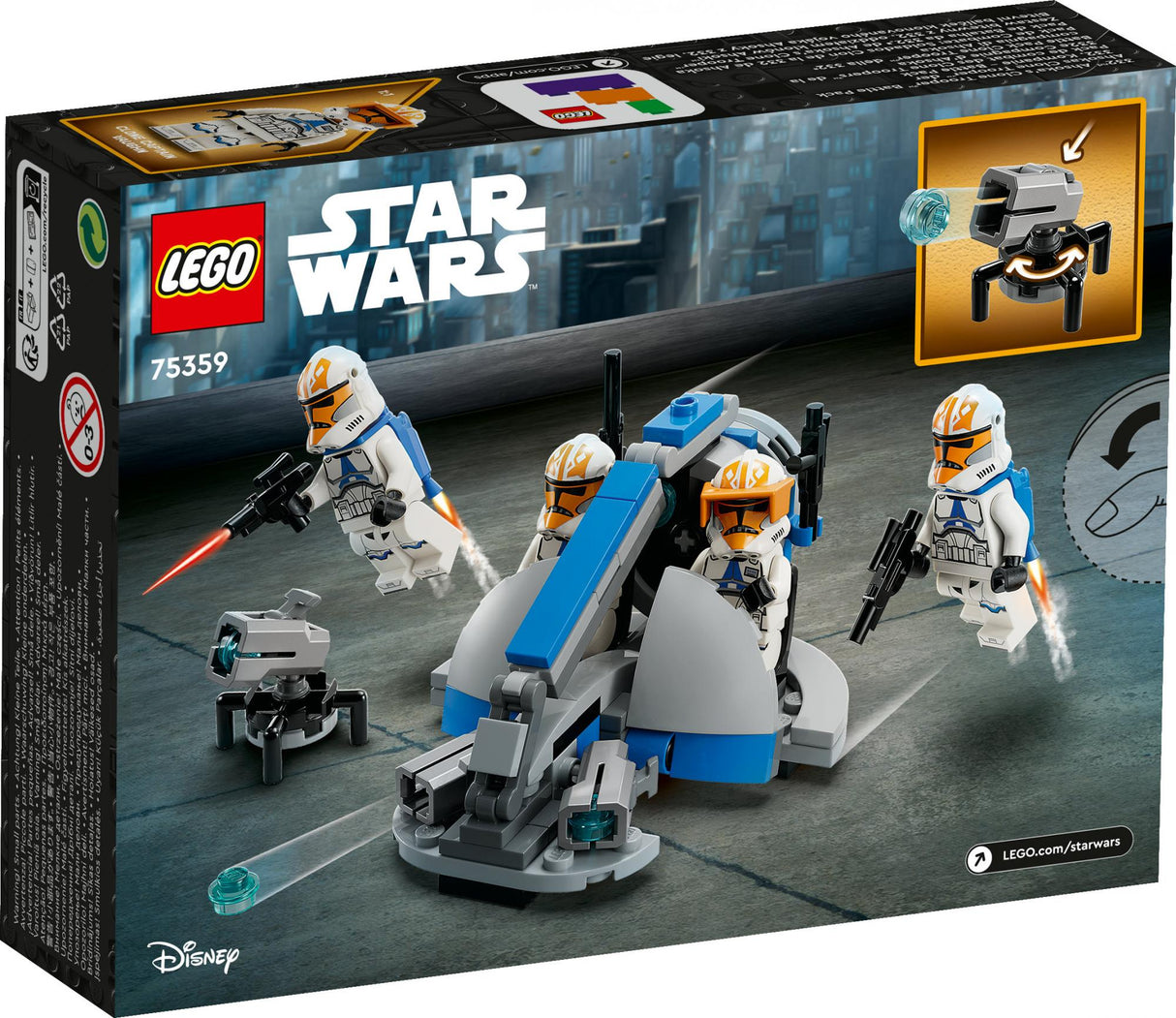 LEGO Star Wars - 332nd Ahsoka&#039;s Clone Trooper™ Battle Pack (75359)