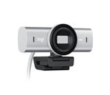 Logitech - MX Brio Ultra HD 4K Collaboration and Streaming Webcam - Pale Grey Logitech