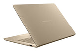 ASUS Zenbook 14 UX3480QA-U1157W – set bagfra; layout på billedet er illustrativt