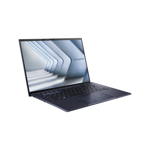 ASUS ExpertBook B9 OLED B9403CVAR-PP1735X – set skråt forfra; tastaturlayout illustrativt