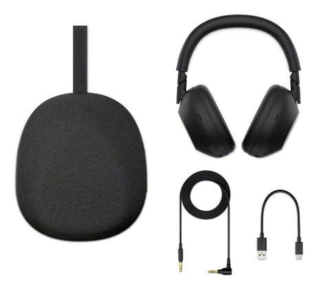 Sony WH-1000XM6 – trådløse hovedtelefoner med støjreduktion – sort – produktdetalje 9