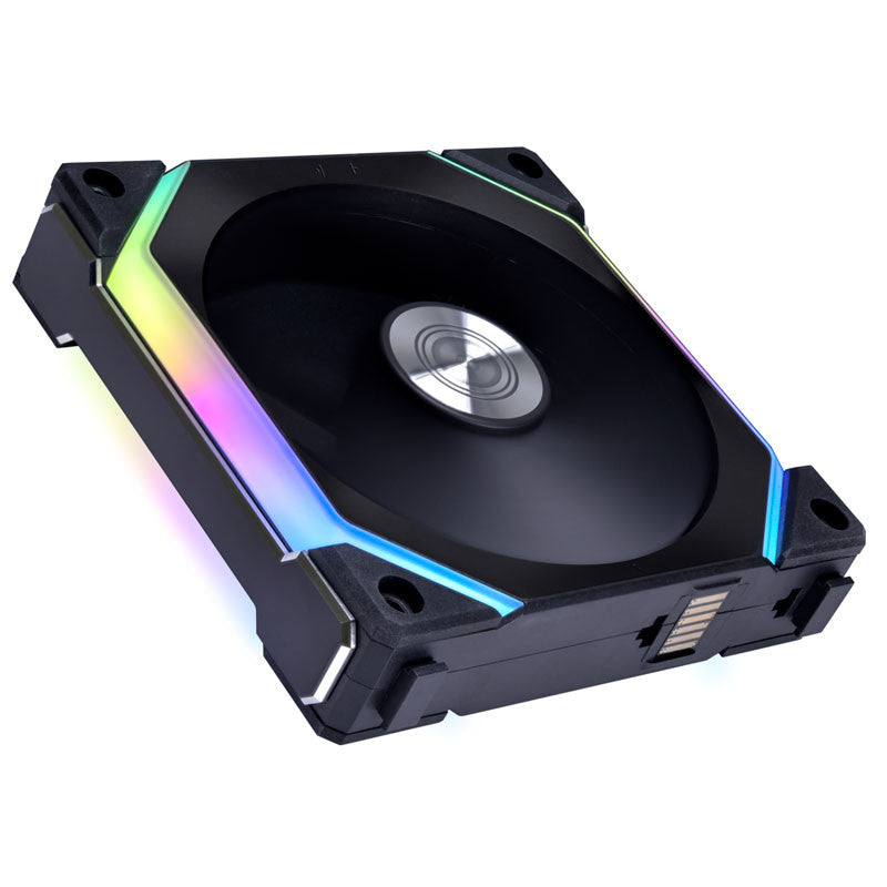 Lian Li UNI FAN SL V2 120 RGB PWM-fläkt - Svart - 120 mm