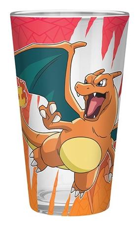 POKEMON Large Glass Premium - Charizard - 400ml Abysse
