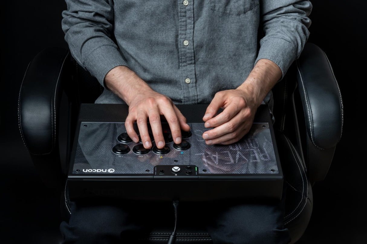 NACON DAIJA Arcade Stick Sort USB speciel PC, Xbox One, Xbox Series S, Xbox Series X