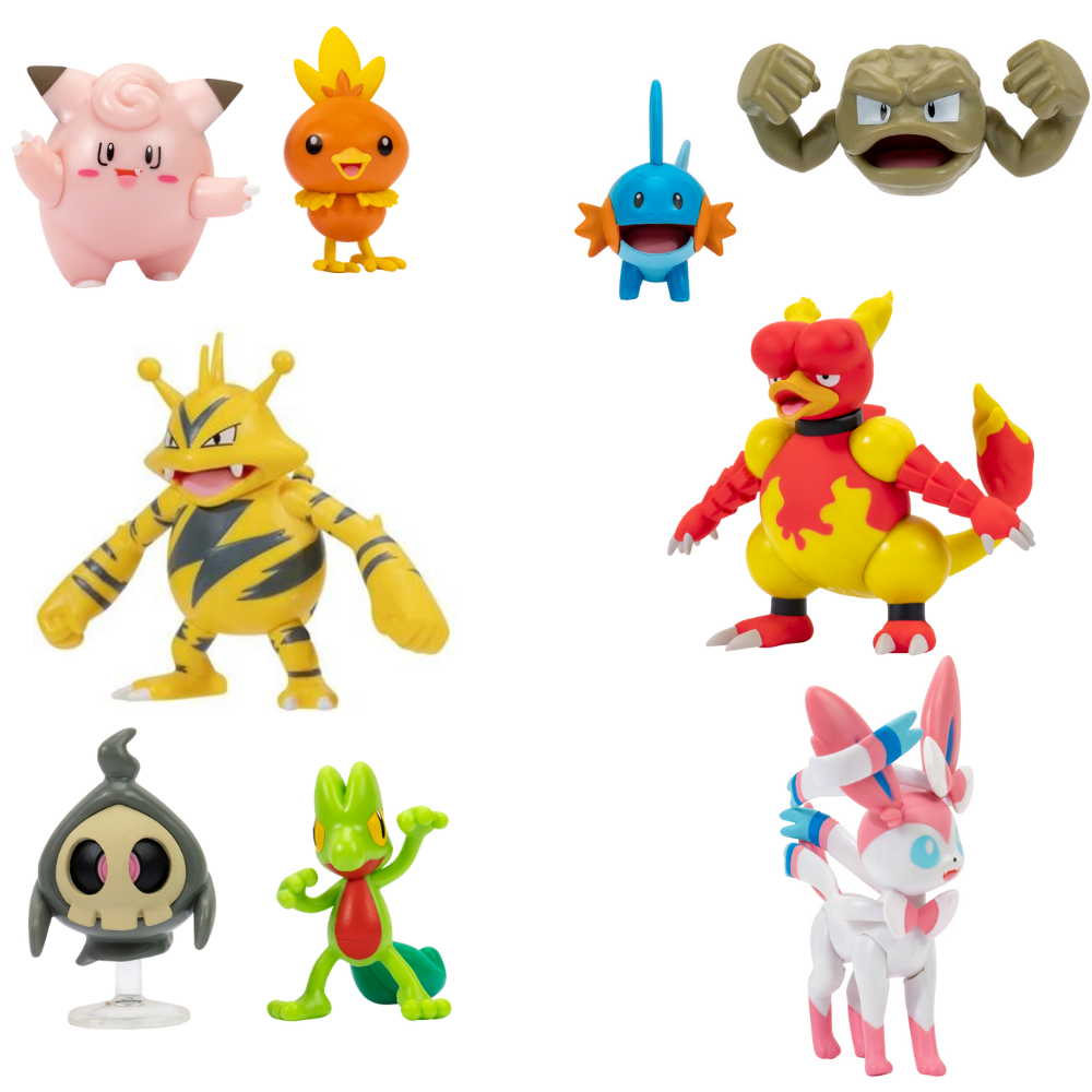 Pokémon - Battle Figure - Ass. (95007-12)