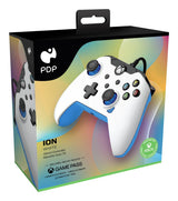 PDP Wired Controller Xbox Series X White - Ion (Blue) PDP