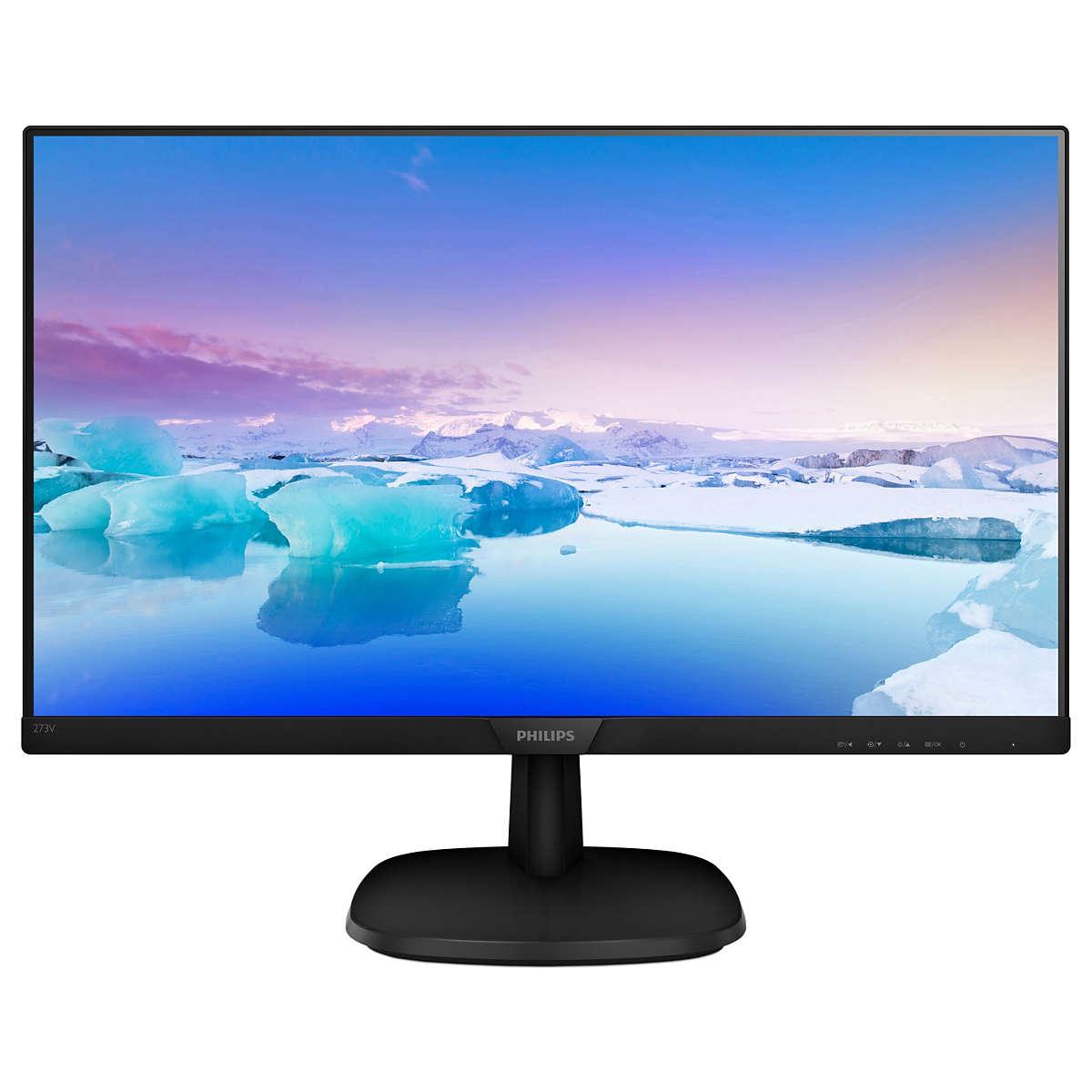 Philips V-line 273V7QDSB 27 1920 X 1080 (Full HD) DVI VGA (HD-15) HDMI 60Hz