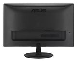 Bagsiden af ASUS VP227HF med sort fod
