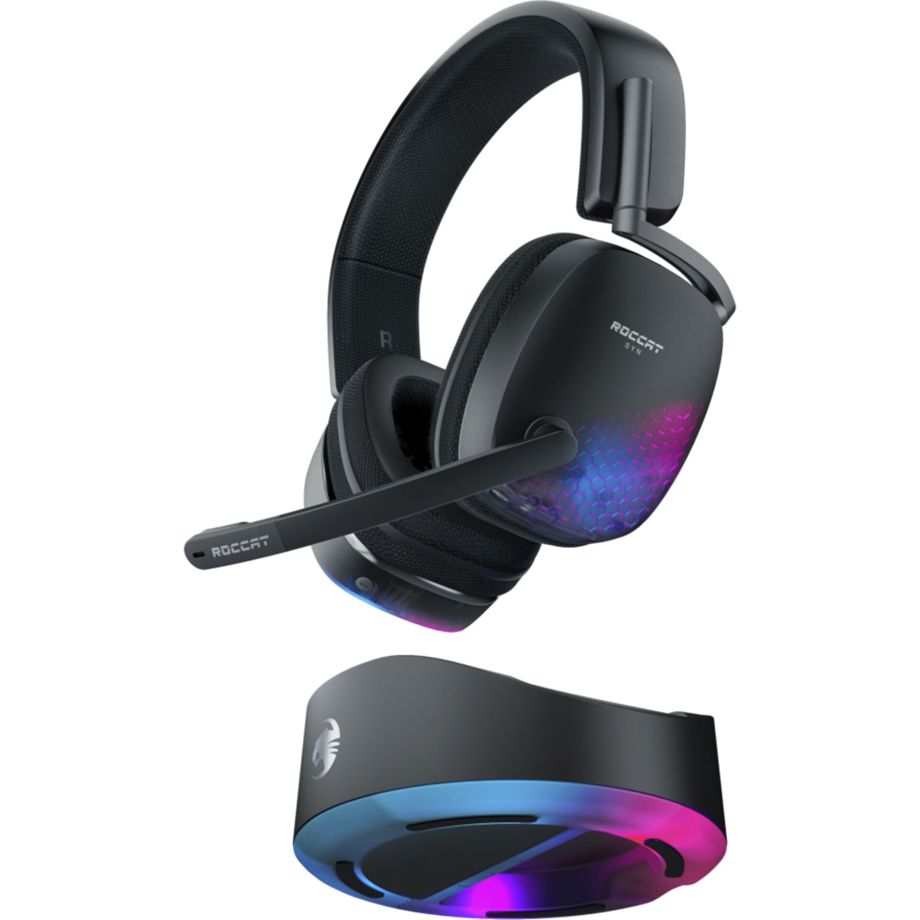 Roccat Syn Max Air Black Over-Ear Gaming Headset