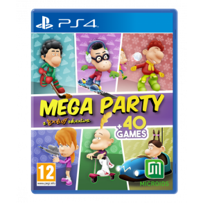 MEGA PARTY - a Tootuff Adventure – PlayStation 4 – spilcover