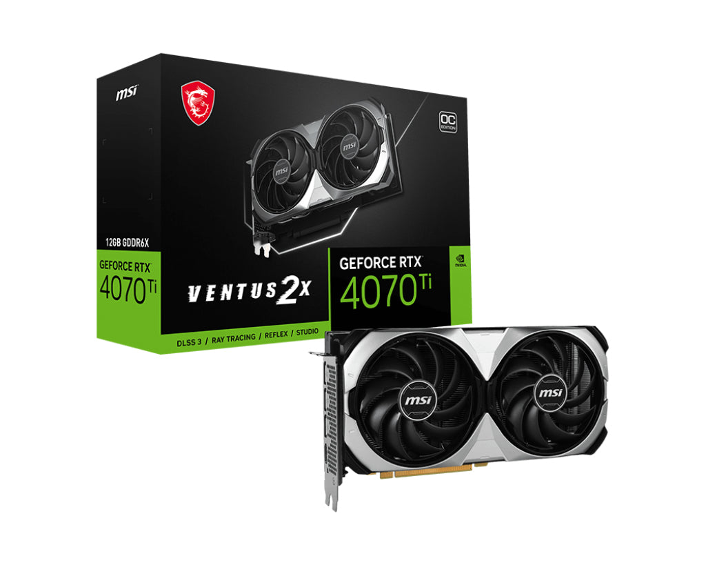 MSI GeForce RTX 4070 Ti VENTUS 2X 12G OC 12GB