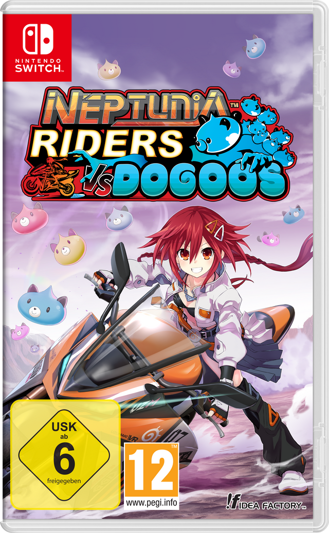 Neptunia Riders VS Dogoos – Nintendo Switch – spilomslag