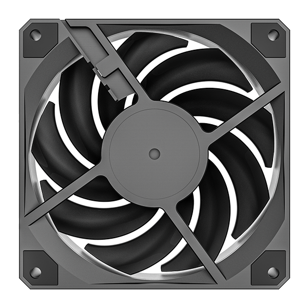 Montech METAL ST12 Svart - Single Tower CPU-kylare / 5 Värmerör