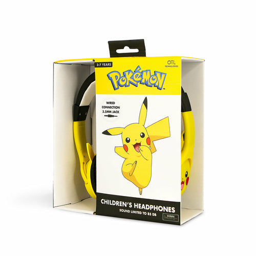 OTL - Pikachu moulded ears childrens headphones Geekd