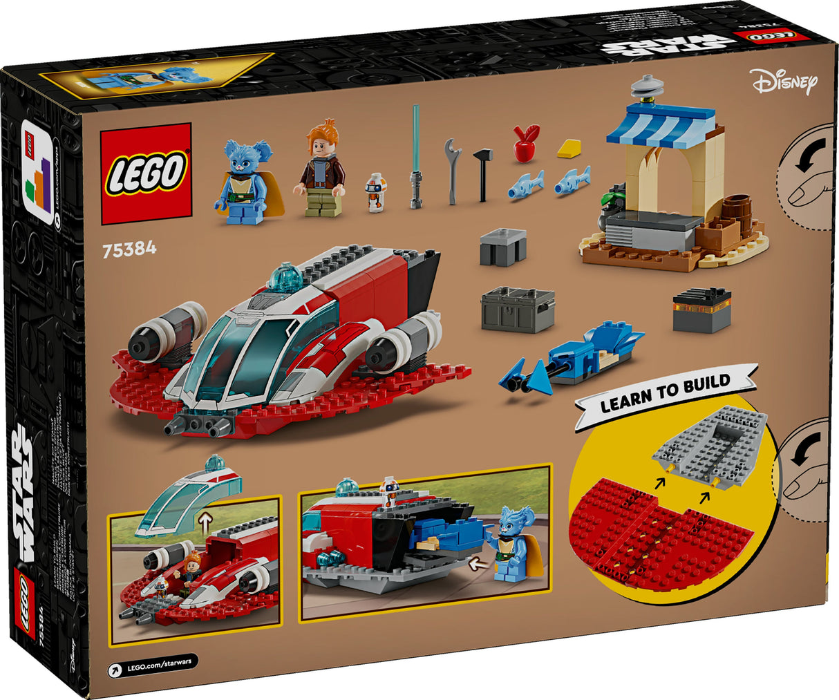 LEGO 75384 Star Wars The Crimson Firehawk, Byggleksak