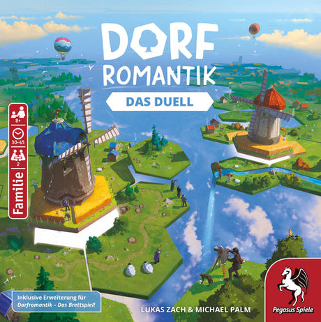 Pegasus Dorfromantik Das Duell Brætspil Tysk – Æske forfra