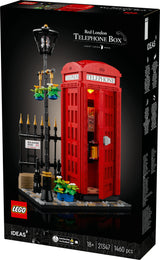 LEGO Ideas Röd London Telefonlåda 21347