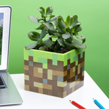 Grass Block Penna Och Växtkruka