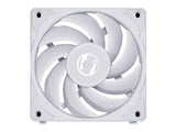 Lian Li UNI FAN P28 PWM 3-pack 120 mm vit, 28 mm tjocklek, kedjekopplingsbar