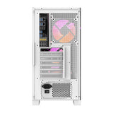 Datorfodral Darkflash DRX70 MESH + 4 RGB-fläktar (vit)