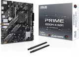 ASUS PRIME B550M-K WIFI – bundkort med emballage og antenner