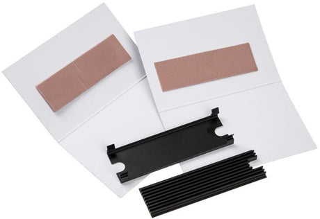 Thermal Grizzly M.2 SSD Cooler - including 2x thermal pads, support 2280 M.2 SSDs