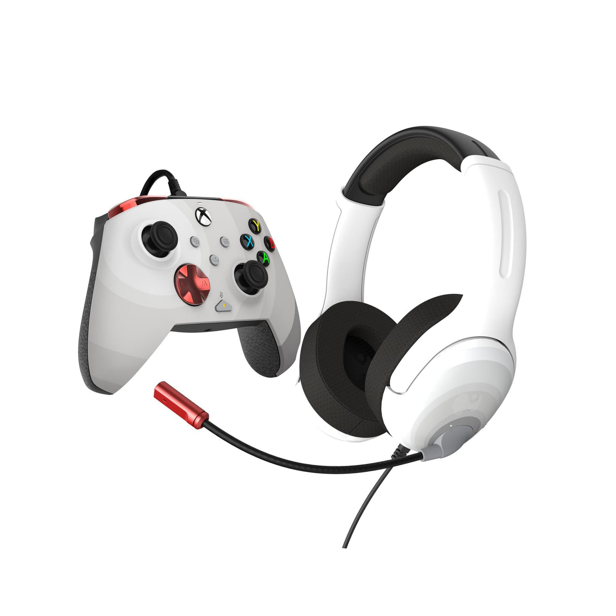 PDP Rematch &amp; Airlite Radial White Bundle Licensierad Xbox