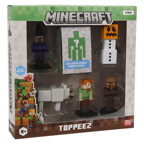 Minecraft -3D Figure 6 pack - Style 2